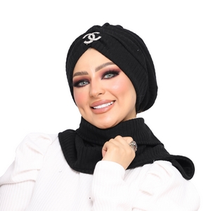 Turban&Scarf Darby one pieces Rib -Smile Turbans - 1385