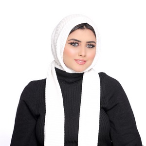 hijab Hijab with Bandana, without pins, ready to wear only Rib -Smile Turbans - 1752