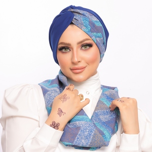 Turban & Scarf Crocs one piece Rosaline material -Smile Turbans - 1508