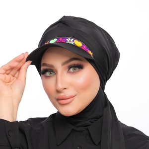 turban Cap 2 pieces Waterproof -Smile Turbans - 1482