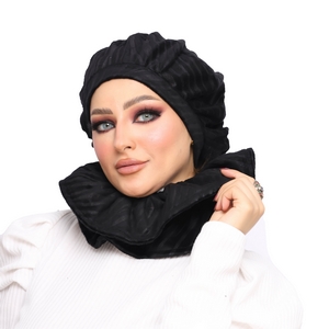 Beret&Scarf Beret suede -Smile Turbans - 1414