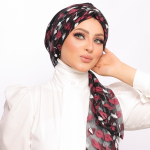 turban  Multi-way tie Tulle Material -Smile Turbans - 1526