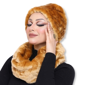 Ice cap&Scarf ice cap Fur -Smile Turbans - 994