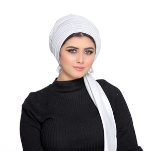 Turban&Scarf One piece bow suede -Smile Turbans - 1739