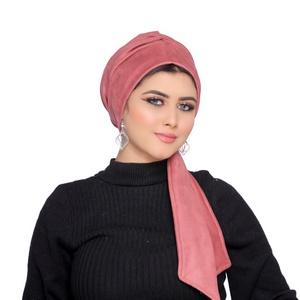 Turban Multiple ways to connect it suede -Smile Turbans - 1728