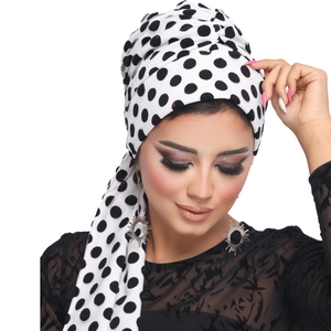 turban Multi-way tie Tulle Material -Smile Turbans - 1180