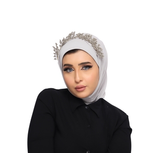 hijab Hijab with Bandana, without pins, ready to wear only Tulle -Smile Turbans - 1274