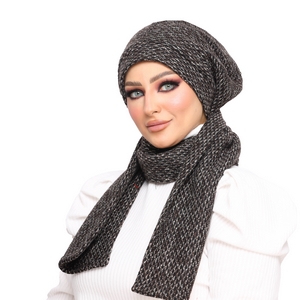 ice cap&Scarf ice cap knitwear -Smile Turbans - 1387