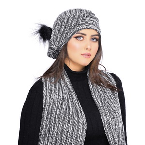 ice cap&Scarf ice cap knitwear -Smile Turbans - 1672