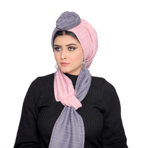 Turban&Scarf cupcake Rib  -Smile Turbans - 1749