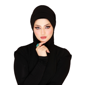 hijab Wear it to cover the neck cotton -Smile Turbans - 628