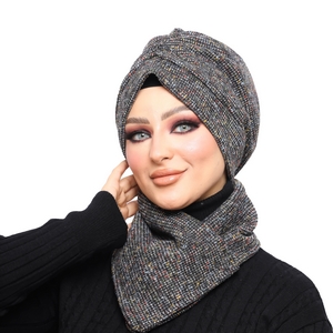 Turban&Scarf Darby one piece knitwear -Smile Turbans - 1350