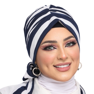 Turban Multi-way  cotton material -Smile Turbans - 1808