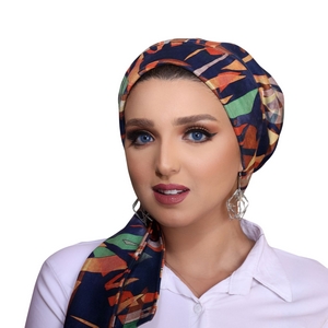 Turban tie suede -Smile Turbans - 487