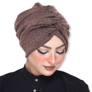 Turban Crocs one piece wool -Smile Turbans - 1717