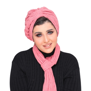 turban  &scarf plexus it on one side crochet -Smile Turbans - 1466