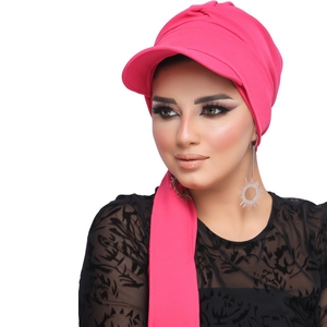 turban  & cap Two-piece cap crepe -Smile Turbans - 1255