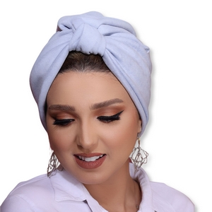 Turban One piece knot suede -Smile Turbans - 1804