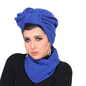 Turban&Scarf butterfly one piece Rib -Smile Turbans - 1426