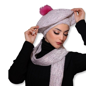 Beret&Scarf Beret Jakar -Smile Turbans - 590