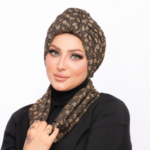 turban  &scarf Crown kink -Smile Turbans - 1549