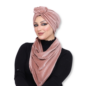 Turban&Scarf cupcake velvet -Smile Turbans - 1014