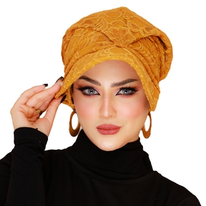 turban One piece cap Dantel -Smile Turbans - 657