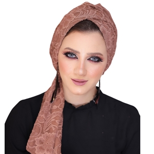 turban Multi way tie it cross Dantel -Smile Turbans - 751