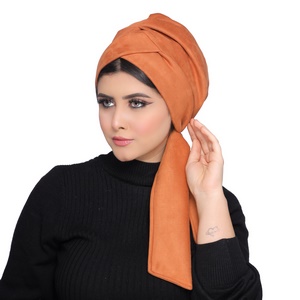 Turban Multiple ways to tie it with a drape suede -Smile Turbans - 1721