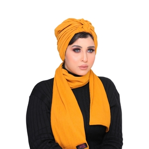 turban  &scarf Artichoke one piece crochet -Smile Turbans - 1473