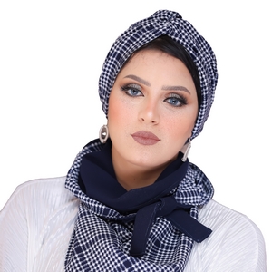 Turban & Scarf Crocs one piece crepe material -Smile Turbans - 775