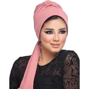 turban Multiple ways to connect it crepe -Smile Turbans - 1177