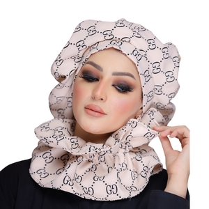 Beret & Scarf Beret Rosaline material -Smile Turbans - 868