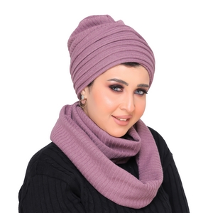 Turban&Scarf Scotch Rib -Smile Turbans - 1448