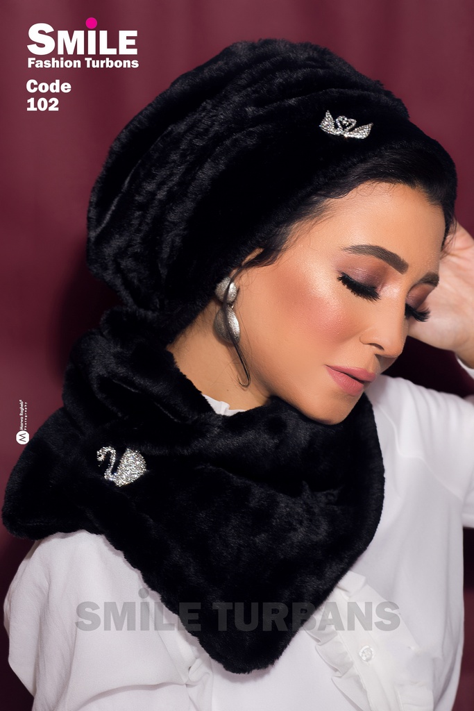 IceCap  & Scarf IceCap  Fur - Smile Turbans - 102