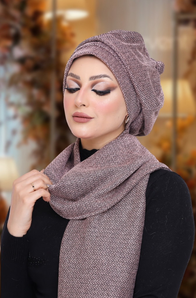 IceCap  & Scarf IceCap  wool - Smile Turbans - 1045