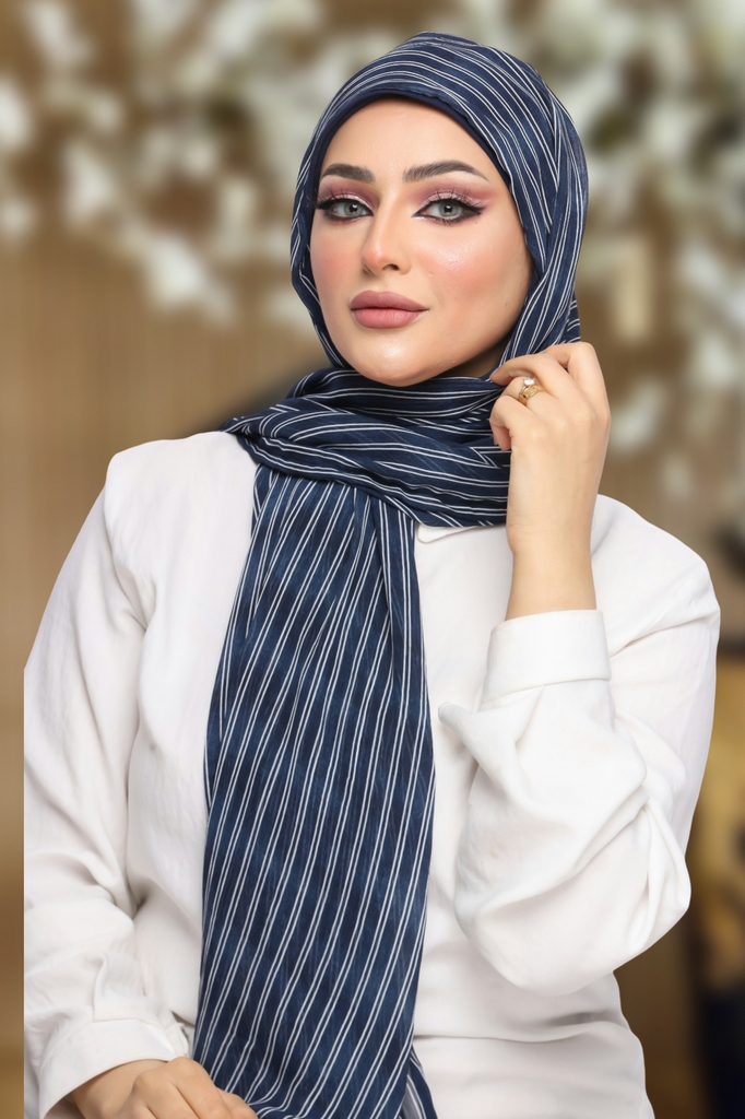 Hijab Ready-made hijab without pins chiffon - Smile Turbans - 1108