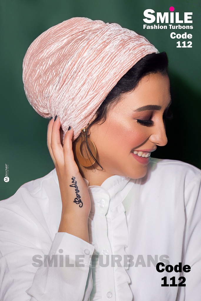 Turban Scotch plisse - Smile Turbans - 112