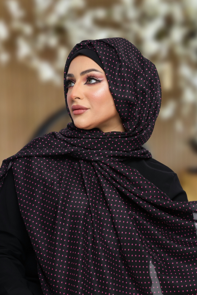 Hijab Ready-made hijab without pins chiffon - Smile Turbans - 1129