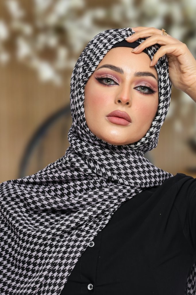 Hijab Ready-made hijab without pins chiffon - Smile Turbans - 1135