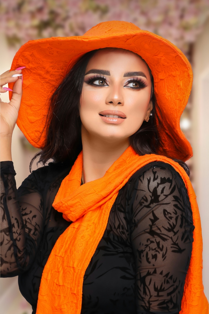 Bucket Hat & Scarf Bucket Hat crochet - Smile Turbans - 1155