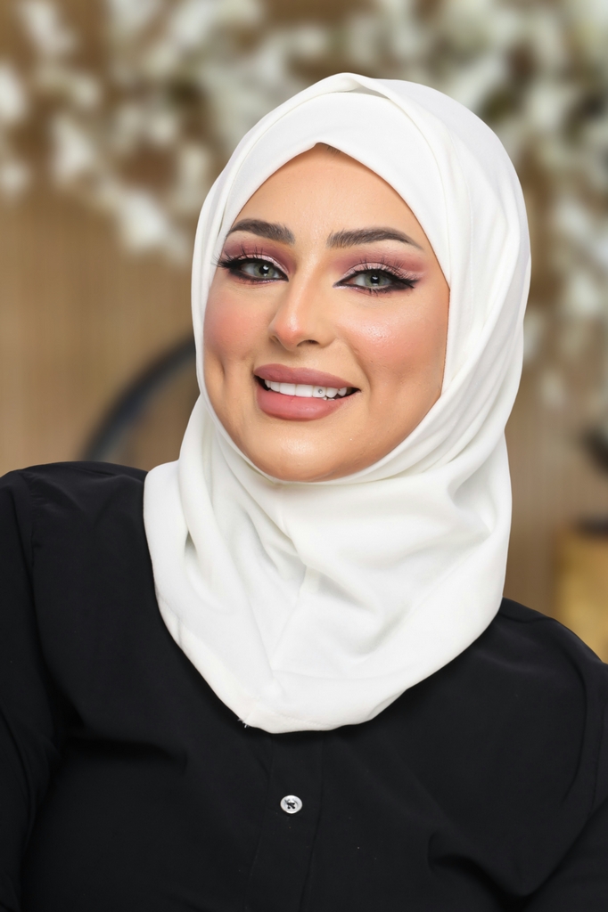 Hijab Ready-made hijab without pins crepe - Smile Turbans - 1158