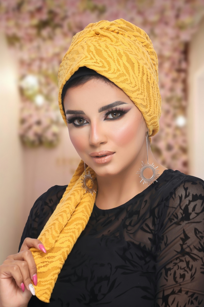 turban Multi way tie Dantel - Smile Turbans - 1178