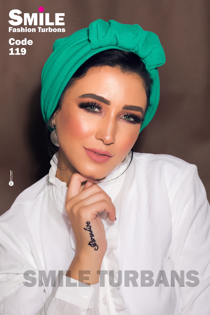 Turban one piece crepe - Smile Turbans - 119