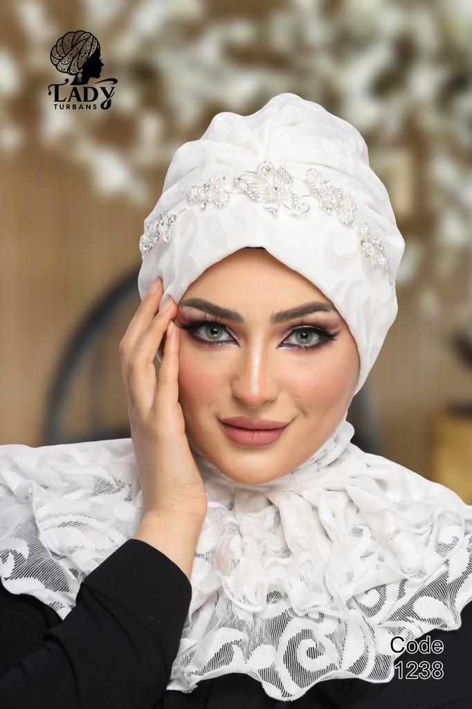 Turban  & Scarf Darby With accessories Dantel Joubert - Smile Turbans - 1238