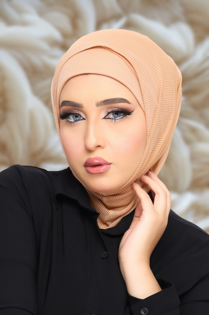 Hijab Ready-made hijab without pins Tulle - Smile Turbans - 1270