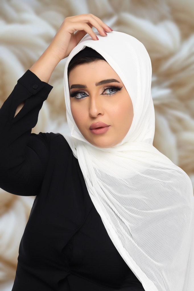 Hijab Ready-made hijab without pins Tulle - Smile Turbans - 1273
