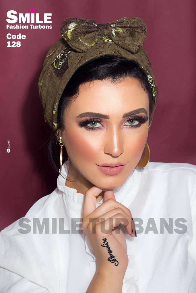 Turban tie leather - Smile Turbans - 128