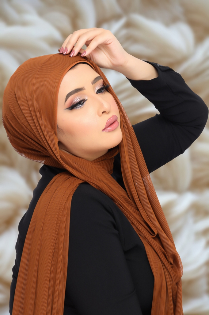 Hijab Ready-made hijab without pins Tulle - Smile Turbans - 1280