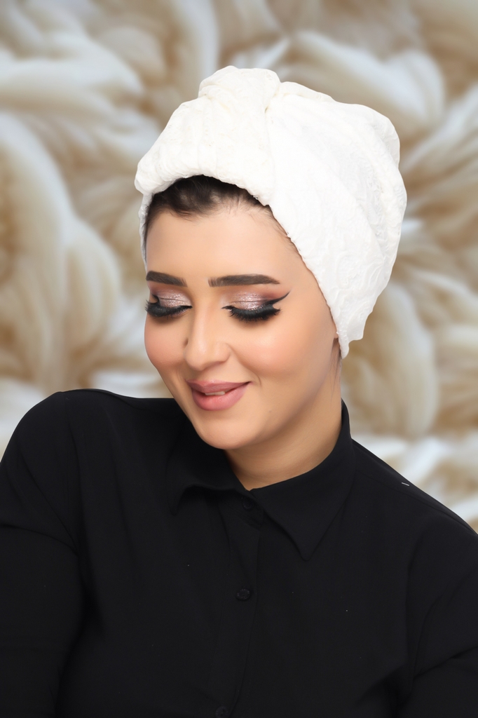 turban Multiway flip Dantel - Smile Turbans - 1286